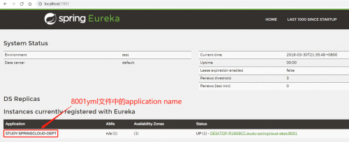 eureka注册成功