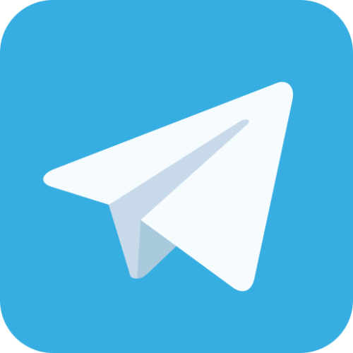telegram tile logo icon 169640